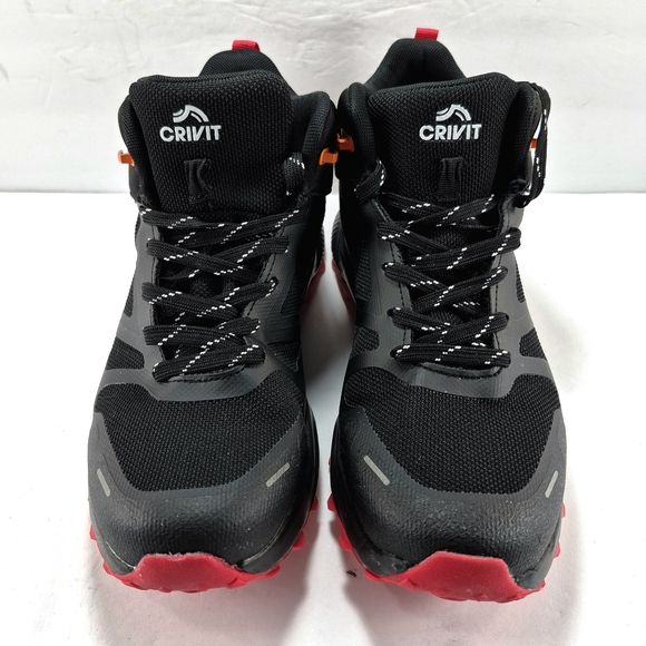 CRIVIT Waterproof Black Hiking Boots - Trekking Trail Shoes Men's 9.5 - Picture 4 of 14